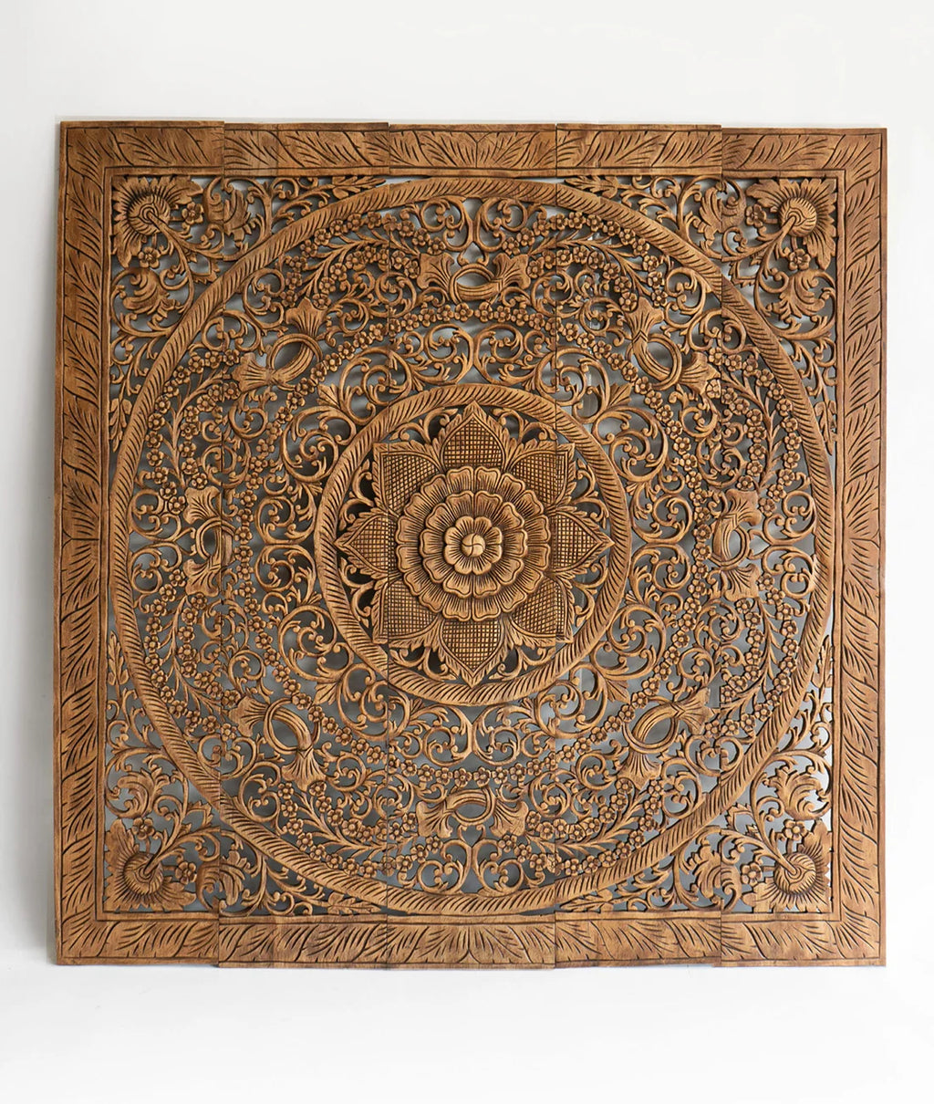 Antique Carved Headboard