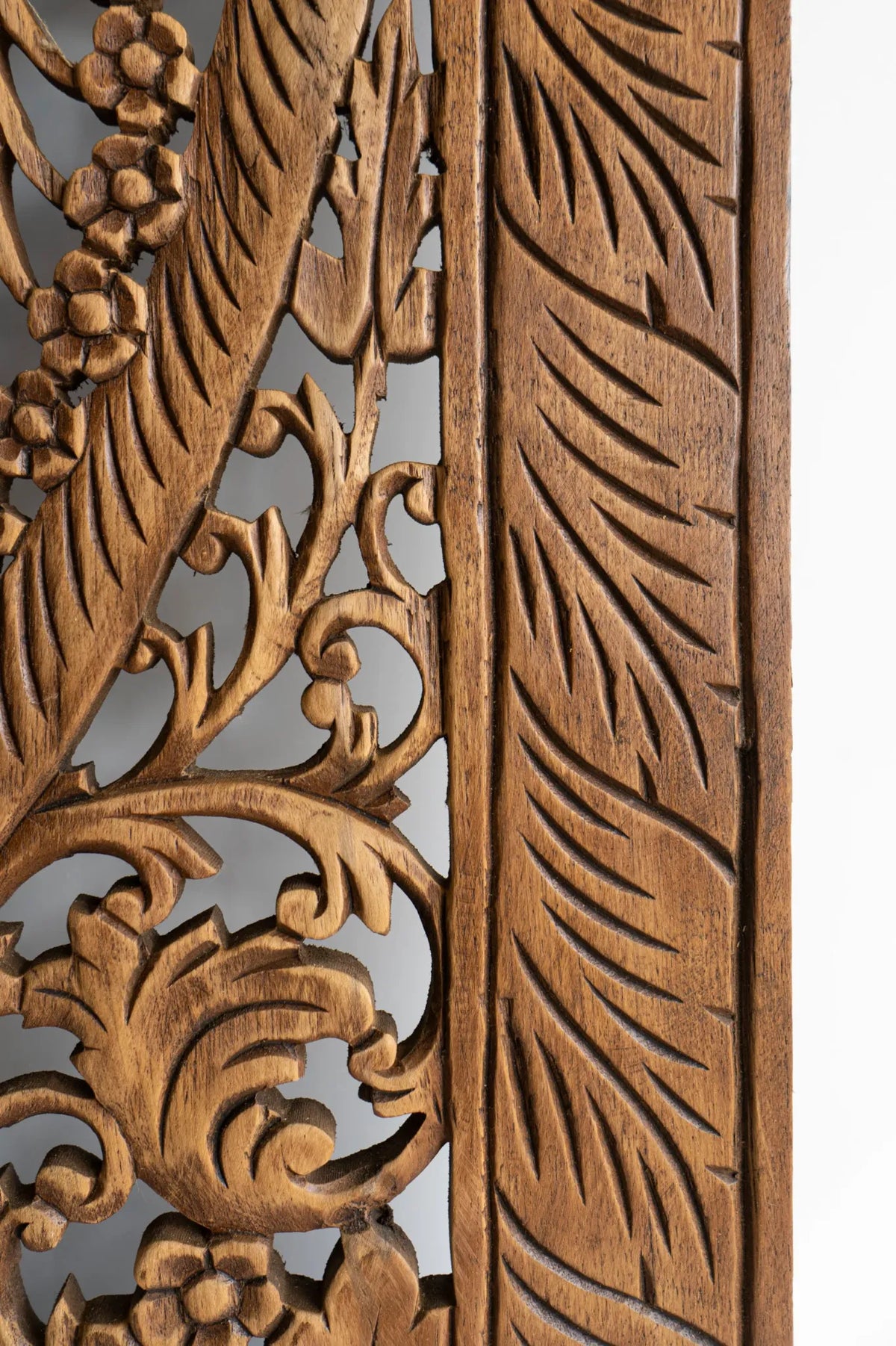 Antique Carved Headboard