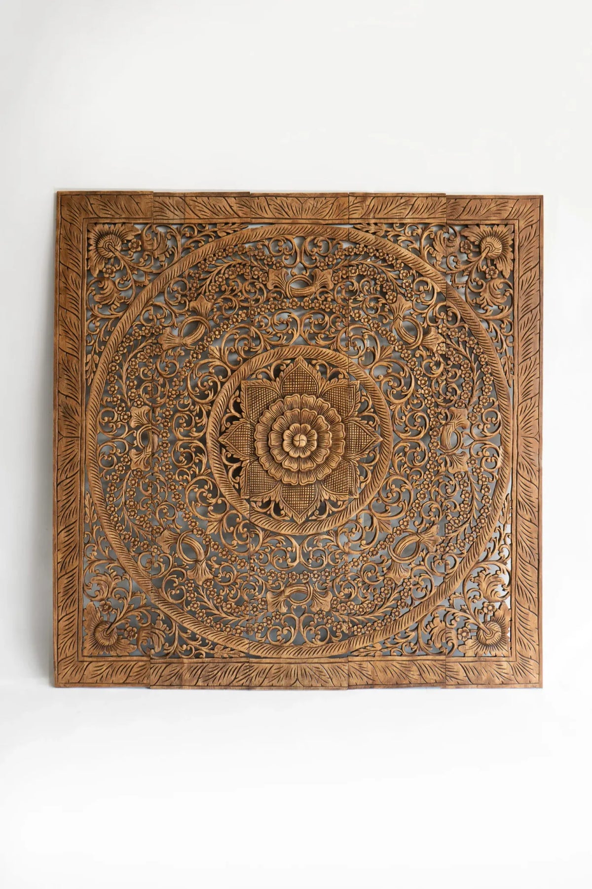 Antique Carved Headboard