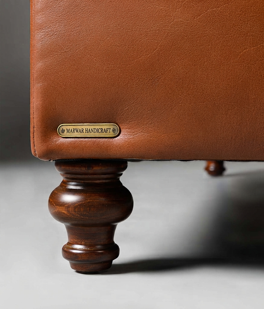 The 'Marwar Sovereign' – Cognac Edition – Marwar Handicraft, view 5 of 6