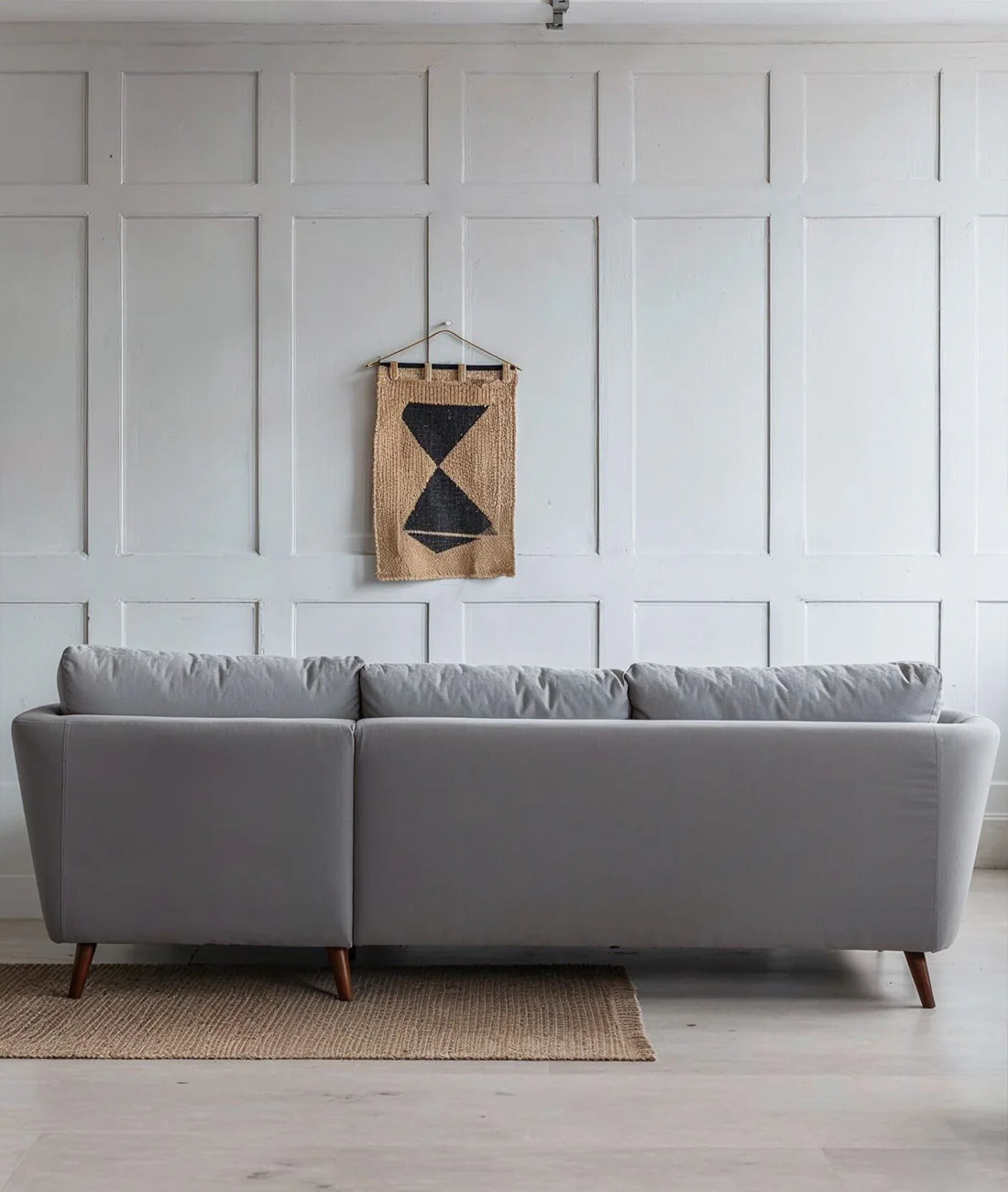 Hayes Corner Sofa – Light Grey