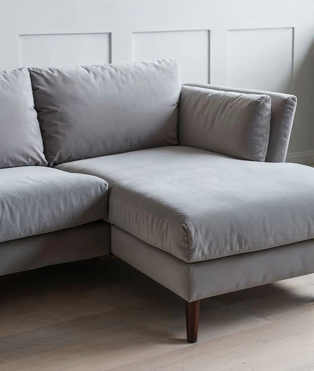 Hayes Corner Sofa – Light Grey